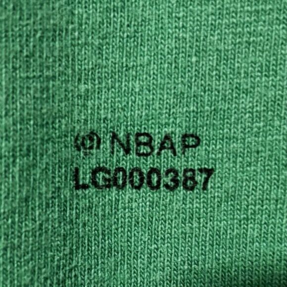 Logo 7 Celtics Shirt Men's Size XL 80s Vintage Single Stich Boston NBA Made USA - Picture 5 of 10